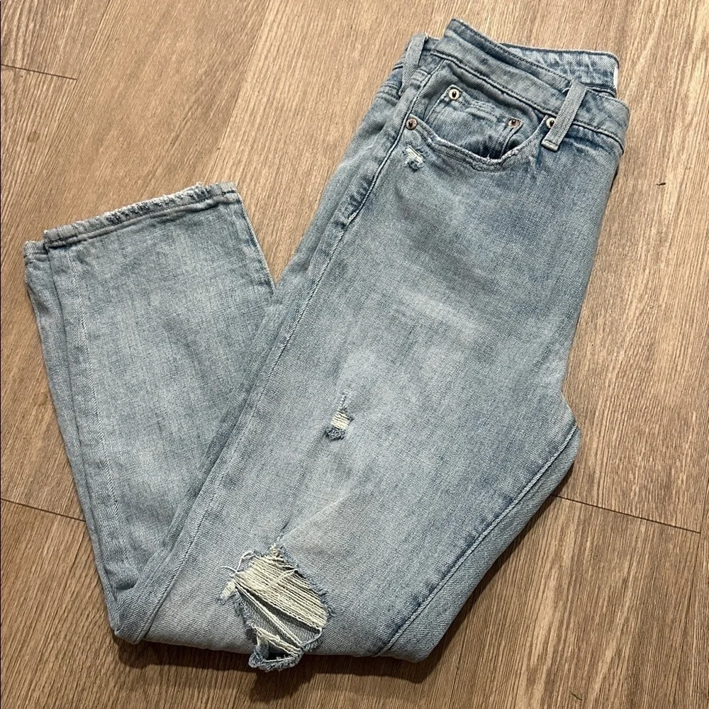Pistola Monroe High Waisted Straight Cigarette Jeans Size 27 NWOT